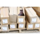 Nine boxes of PureVita cat food samples