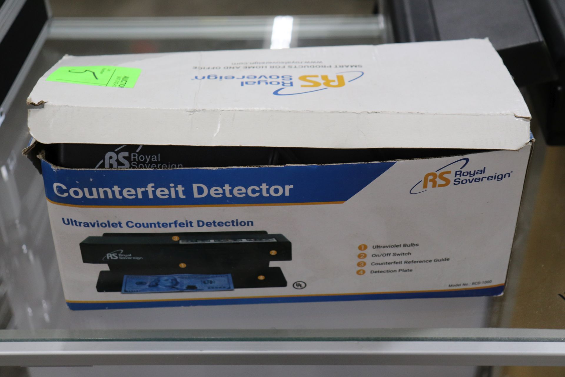 Royal Sovereign Ultraviolet Counterfeit Detection System