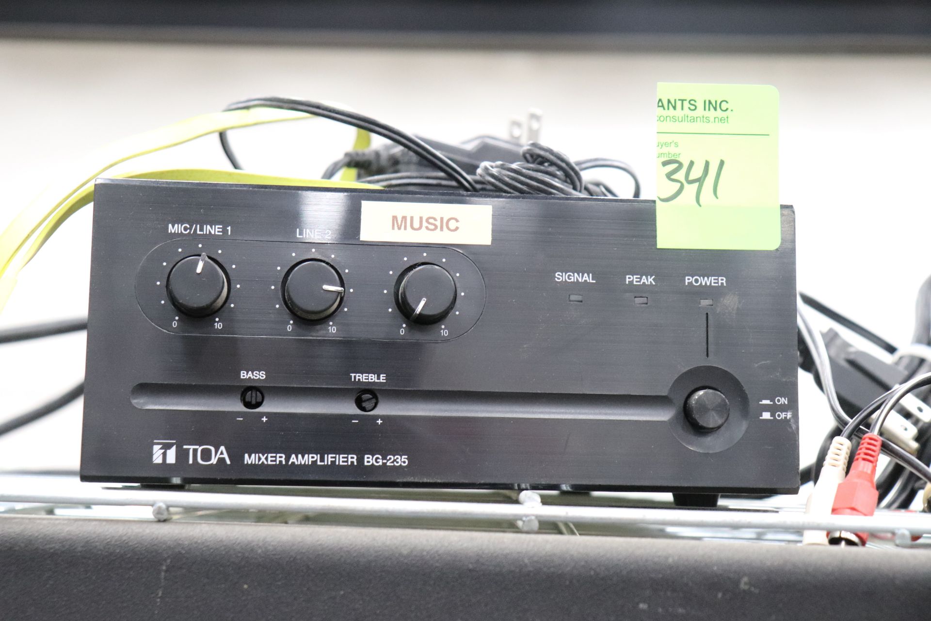 Toa Mixer Amplifier, model BG-235