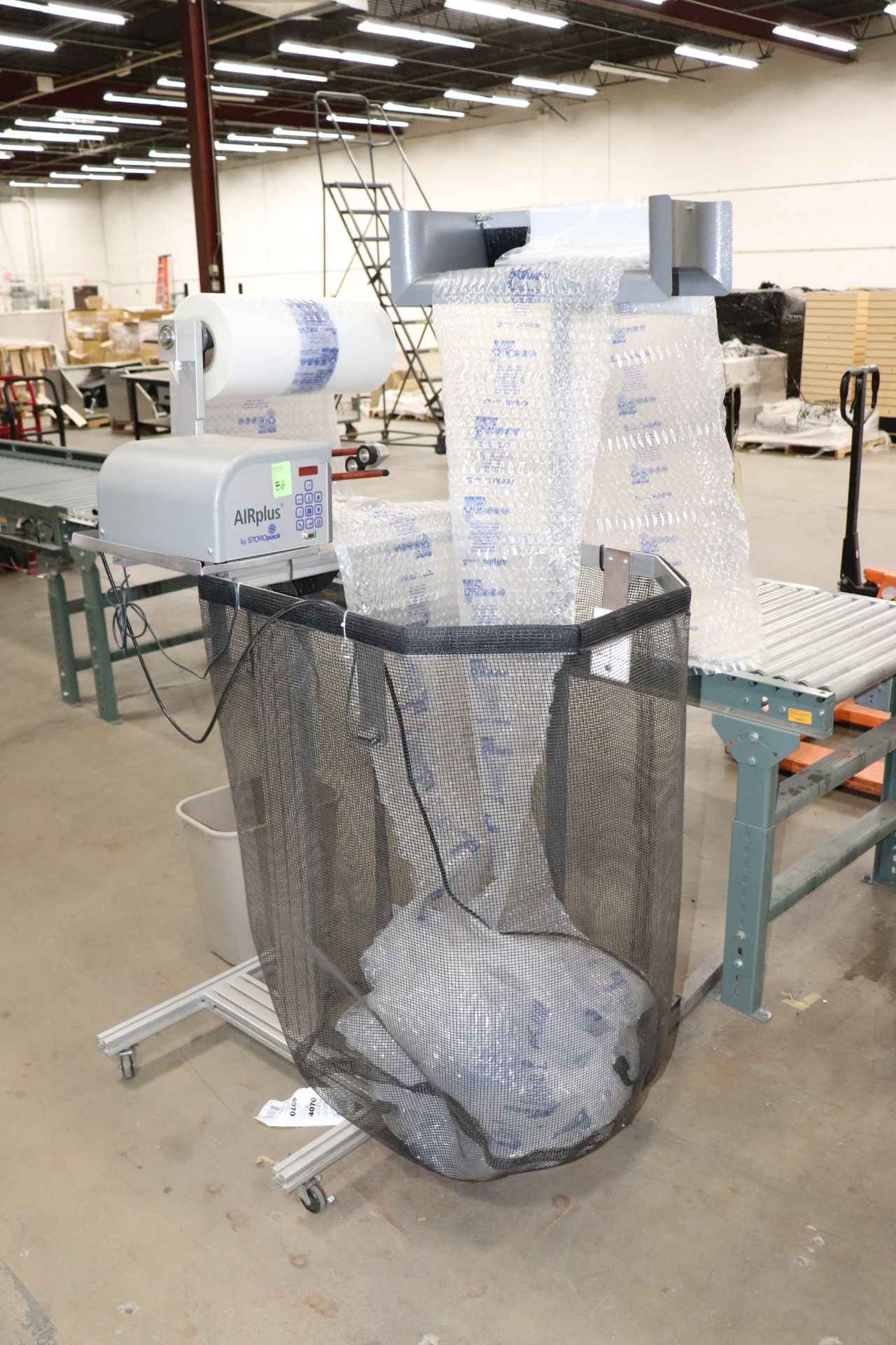 AIRplus by Storopack bubble bag machine for packing, Model AIRplus Mini C, Serial A-N-C-4-18-8775, w