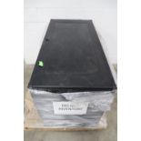 Server and communications storage box, height 48", width 24", depth 30"