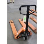 Interthor pallet jack, Type ETT with 5500 lb. capacity (late removal)