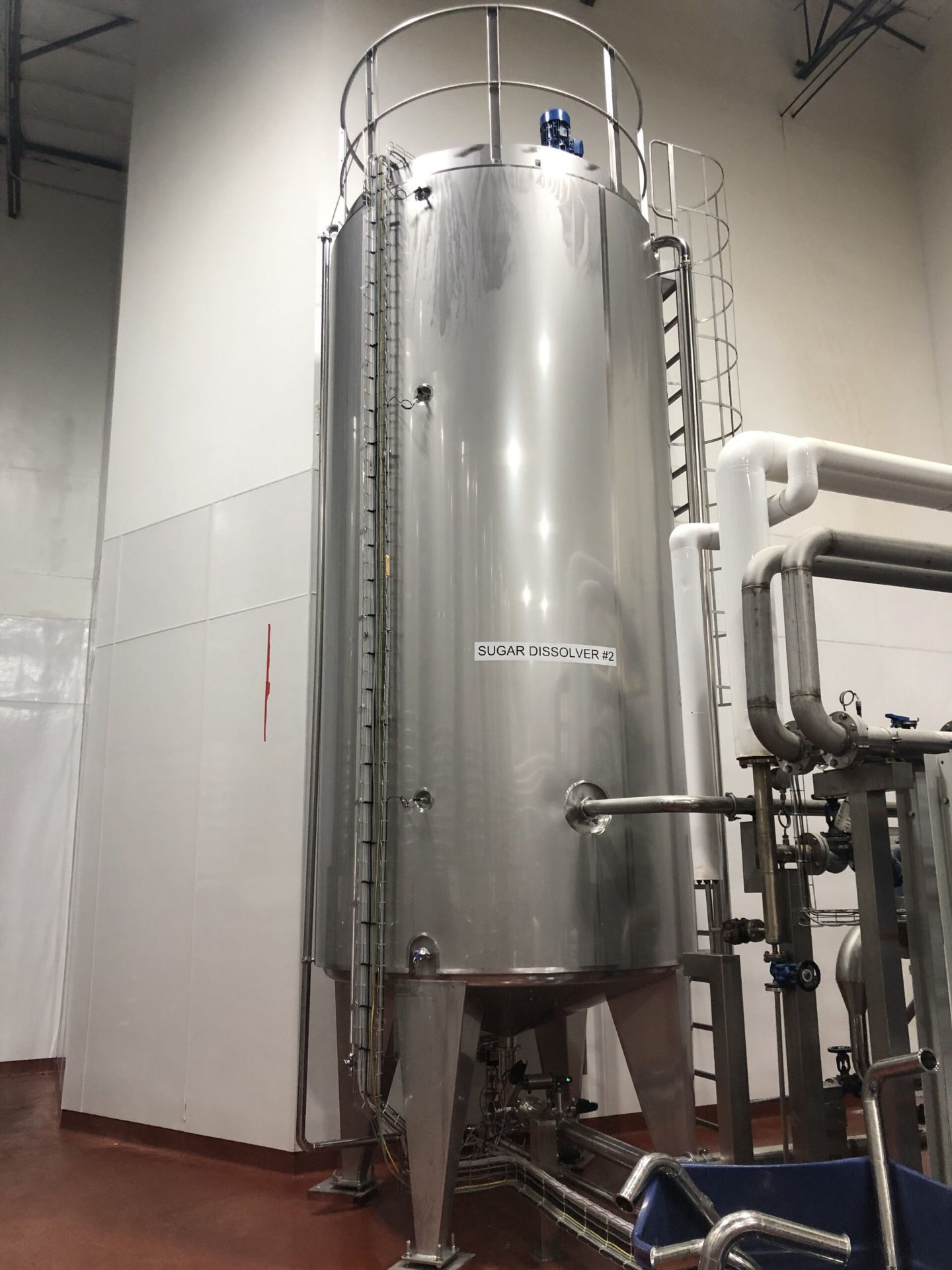 Water Systems Sugar Liquifier Tank, 4300 gallon