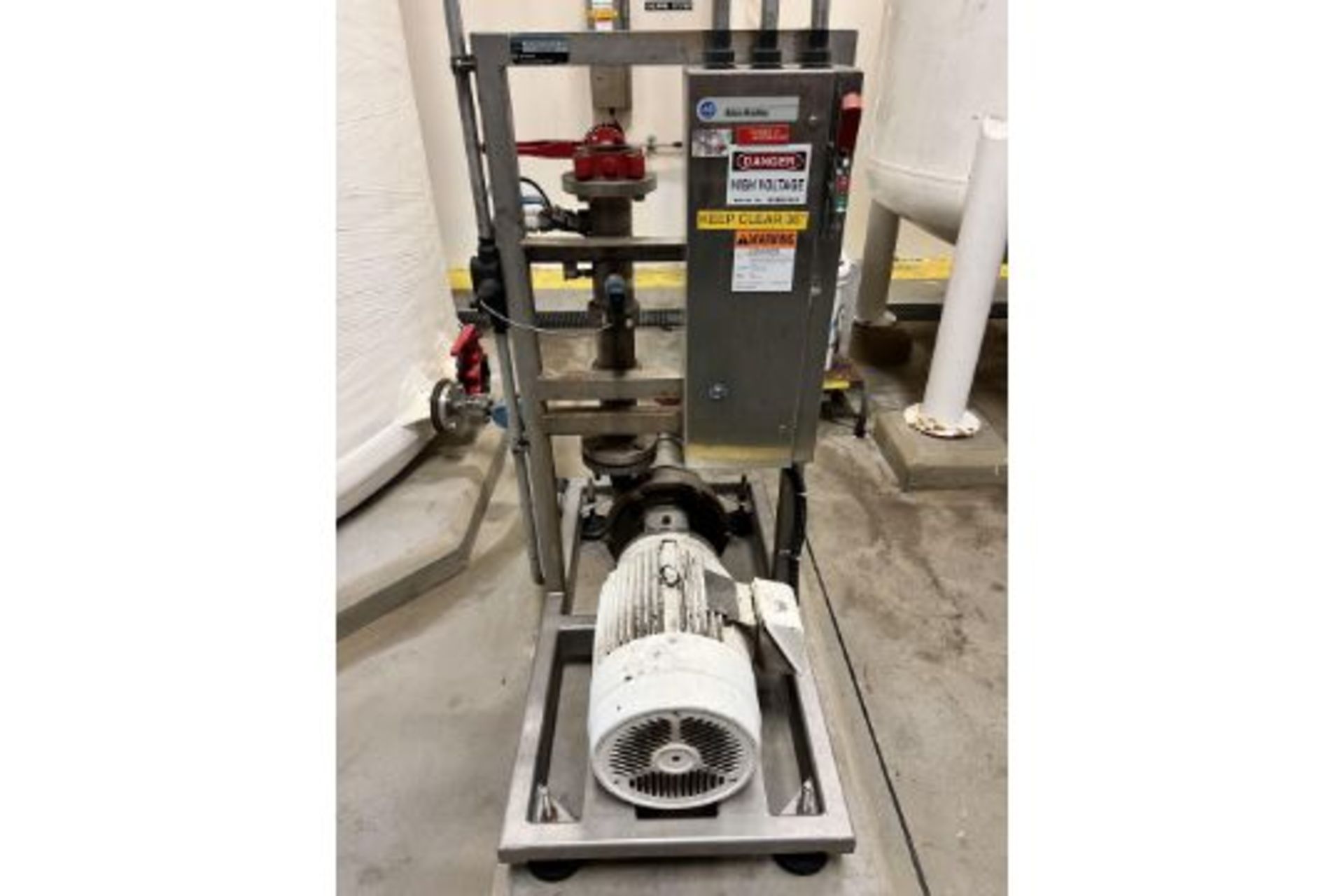 GE Osmonics 15HP Water Pump Skid