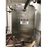 300 Gallon Stainless Steel CIP Tank for RO Skid