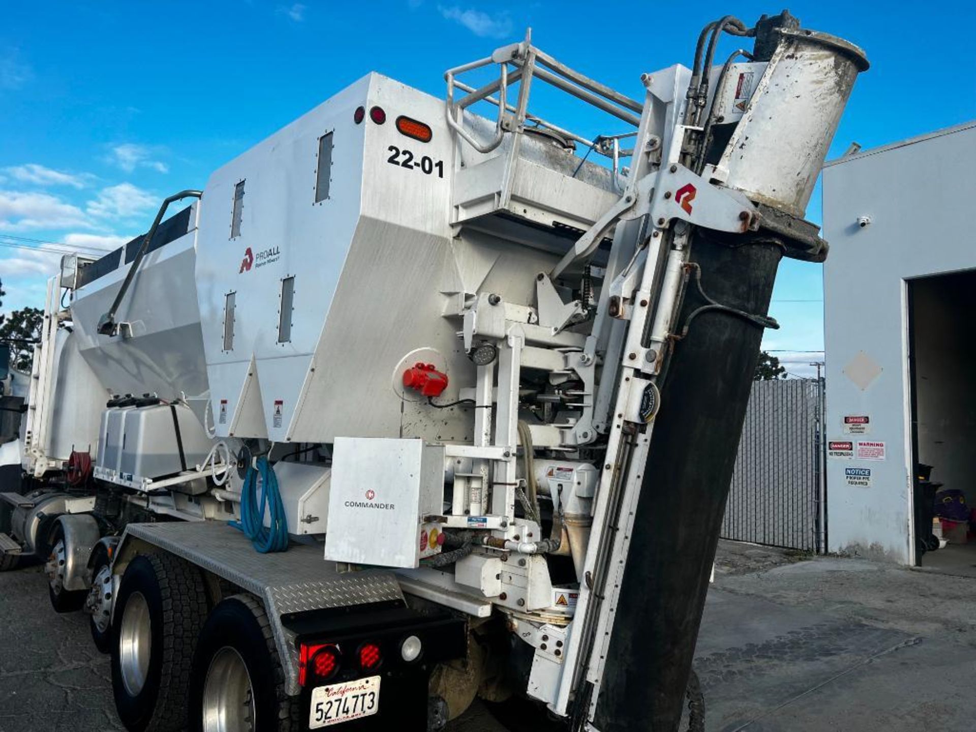 2022 ProAll P85 10-Yard Mobile Volumetric Concrete Mixer on 2023 Freightliner 114SD Tandem Axle - Image 38 of 45