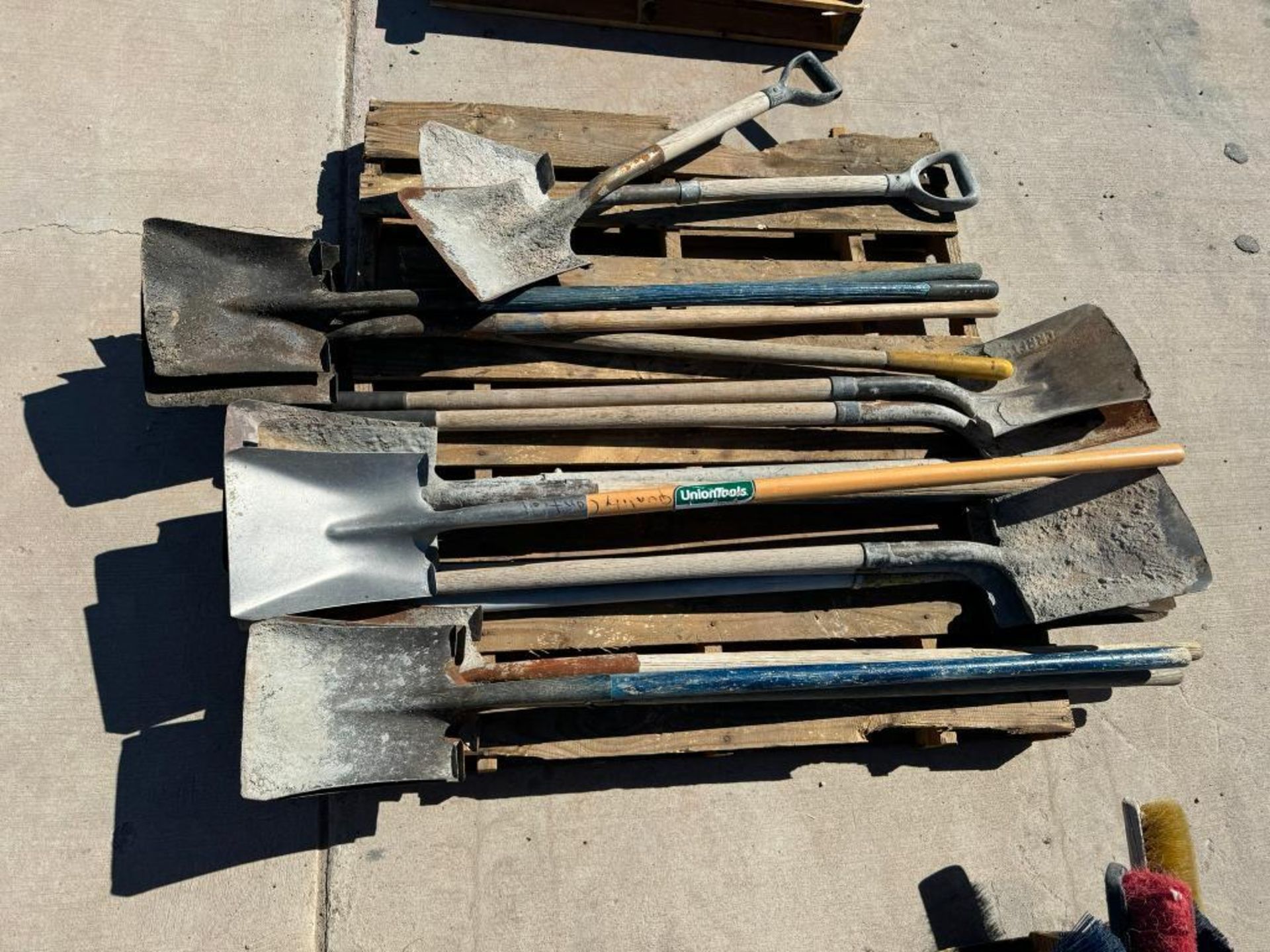 Pallet of Square Shovels