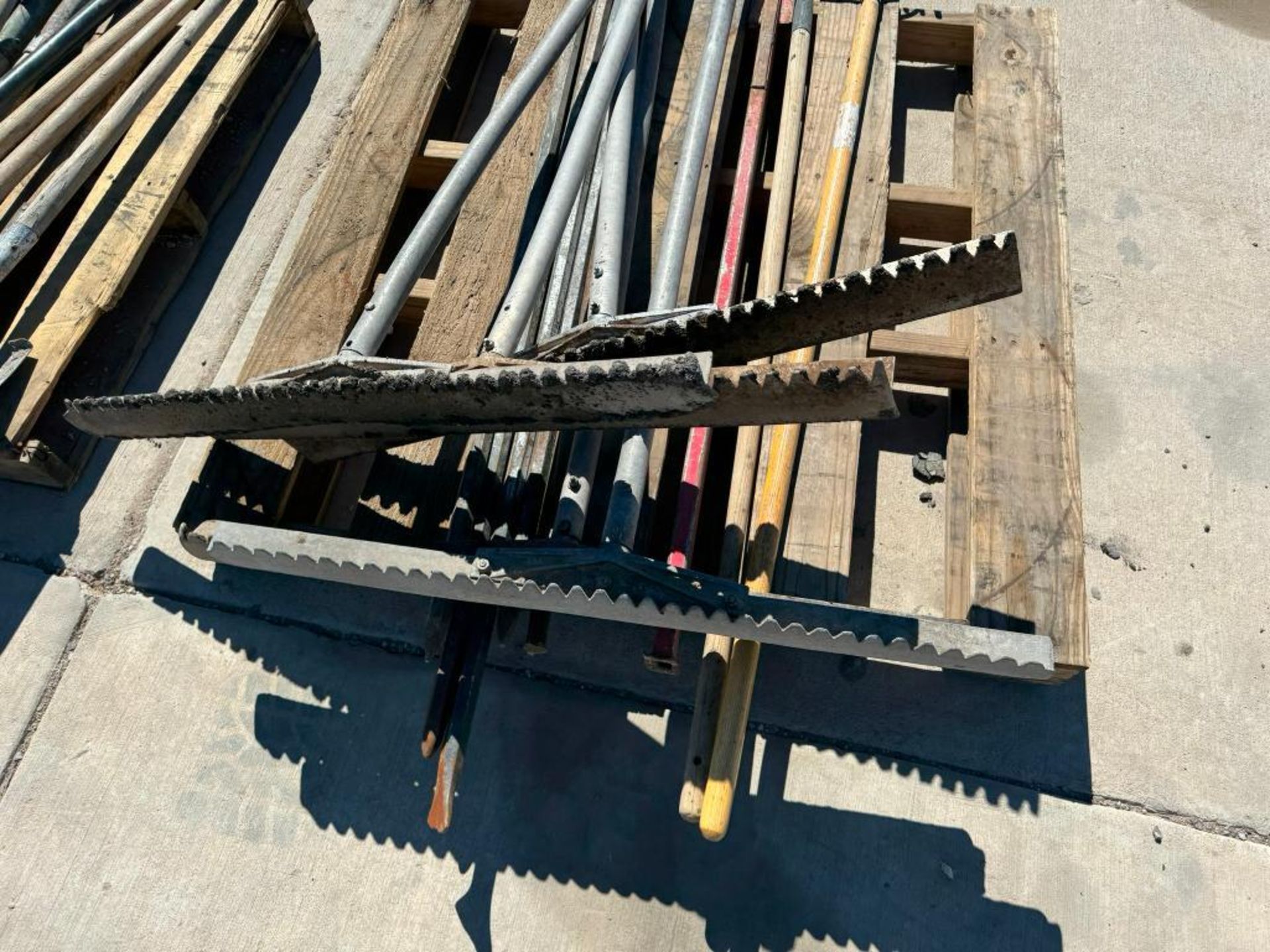 Pallet of Asphalt and Metal Yard Rakes - Image 2 of 2