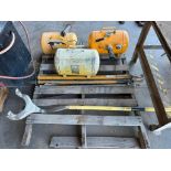Pallet of Tire Changing and Mounting Tools