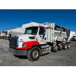 2022 ProAll P85 10-Yard Mobile Volumetric Concrete Mixer on 2023 Freightliner 114SD Tandem Axle