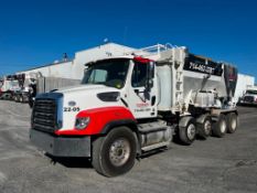 2022 ProAll P85 10-Yard Mobile Volumetric Concrete Mixer on 2023 Freightliner 114SD Tandem Axle