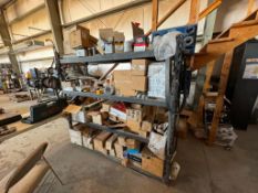 Pallet Rack with Contents of Equipment Parts and Filters