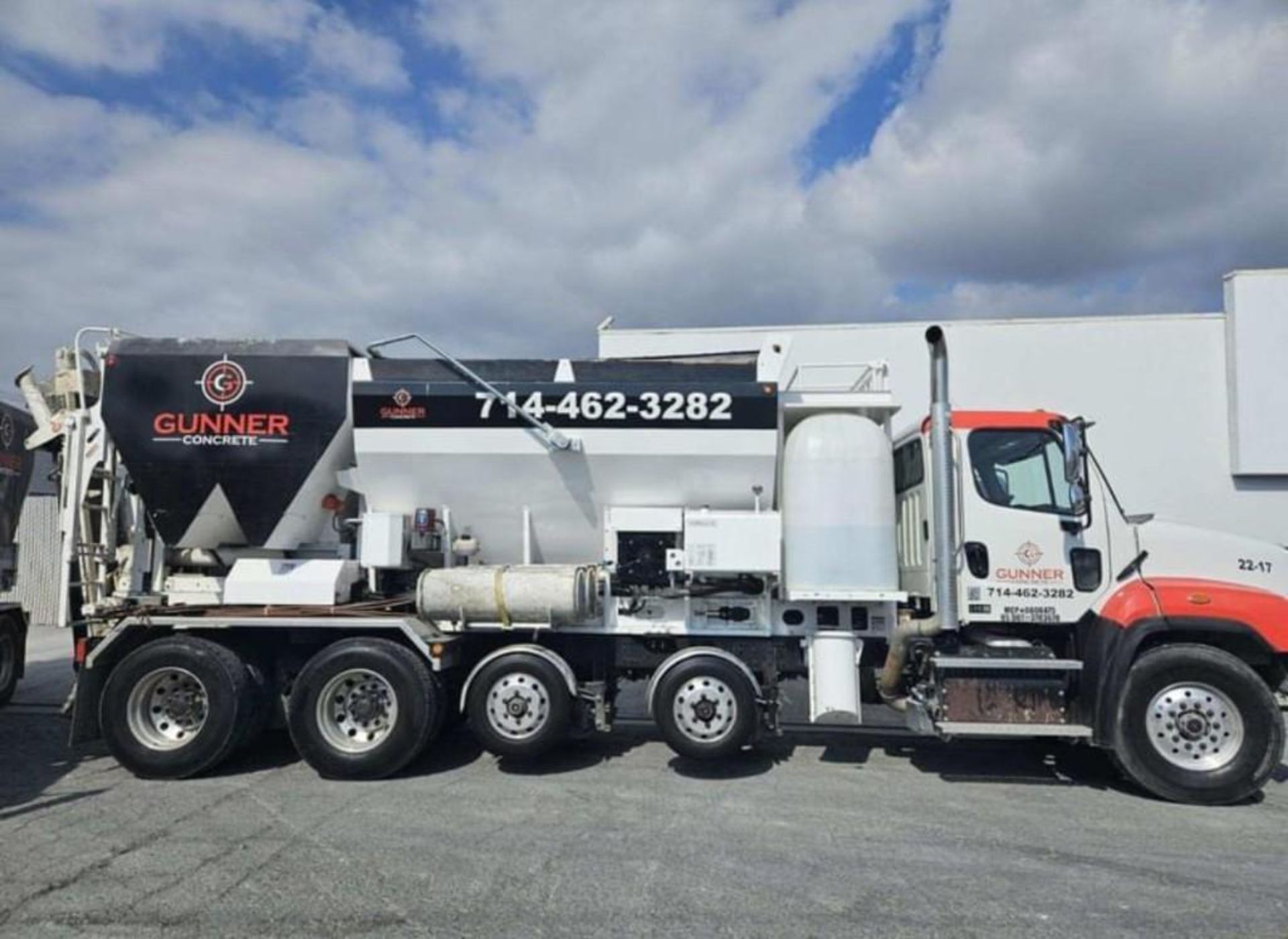 2022 ProAll P85 10-Yard Mobile Volumetric Concrete Mixer on 2023 Freightliner 114SD Tandem Axle - Image 49 of 49