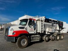 2022 ProAll P85 10-Yard Mobile Volumetric Concrete Mixer on 2023 Freightliner 114SD Tandem Axle