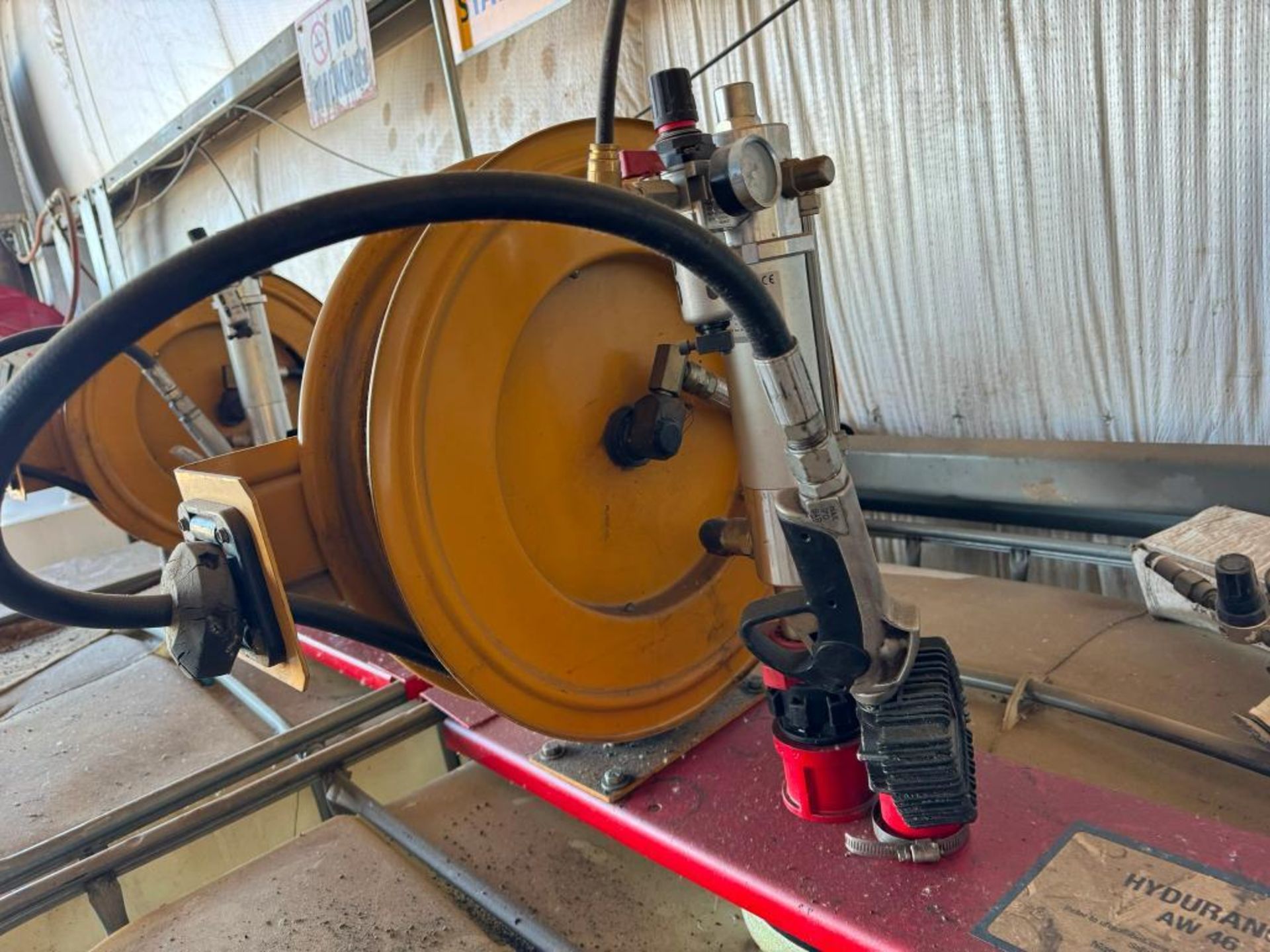 (2) IBC Tanks with Pumps and Hose Reel - Image 5 of 6