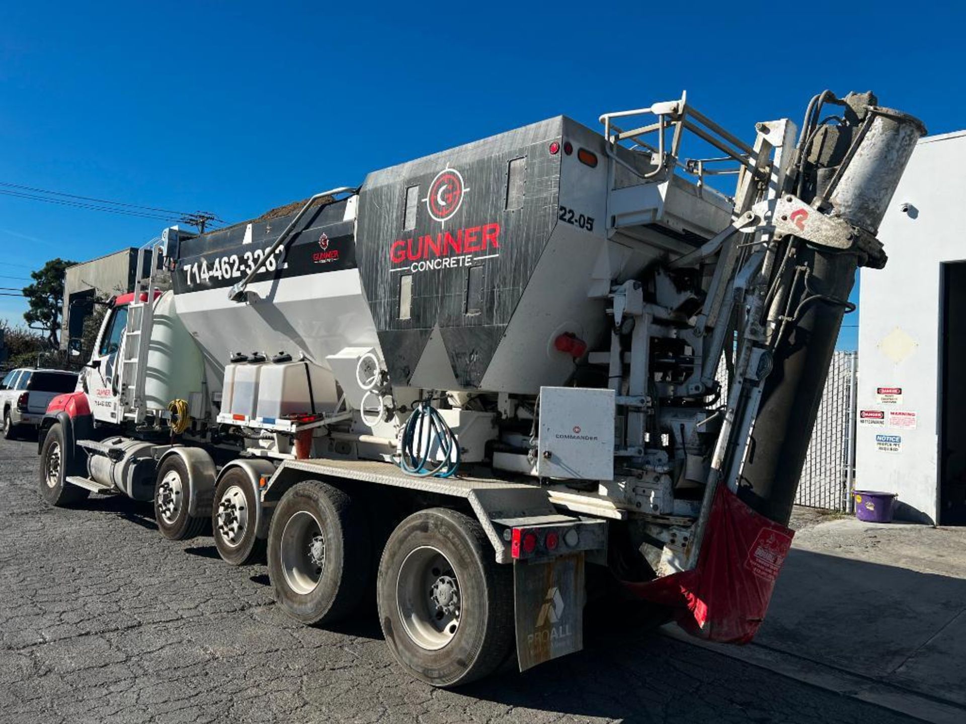 2022 ProAll P85 10-Yard Mobile Volumetric Concrete Mixer on 2023 Freightliner 114SD Tandem Axle - Image 6 of 49