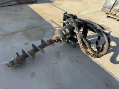 CAT A68 Auger Skid Steer Attachment
