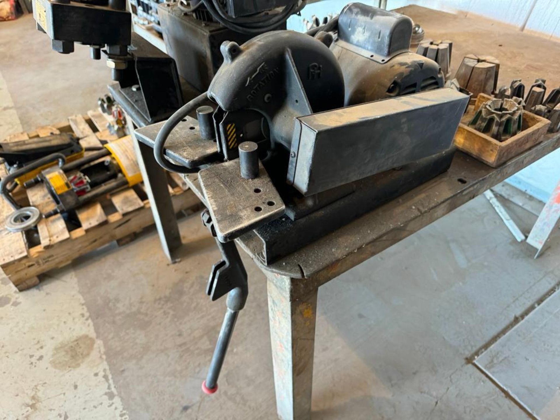 Parker Karrykrimp 2 Bench Mount Hydraulic Hose Crimper - Image 8 of 9