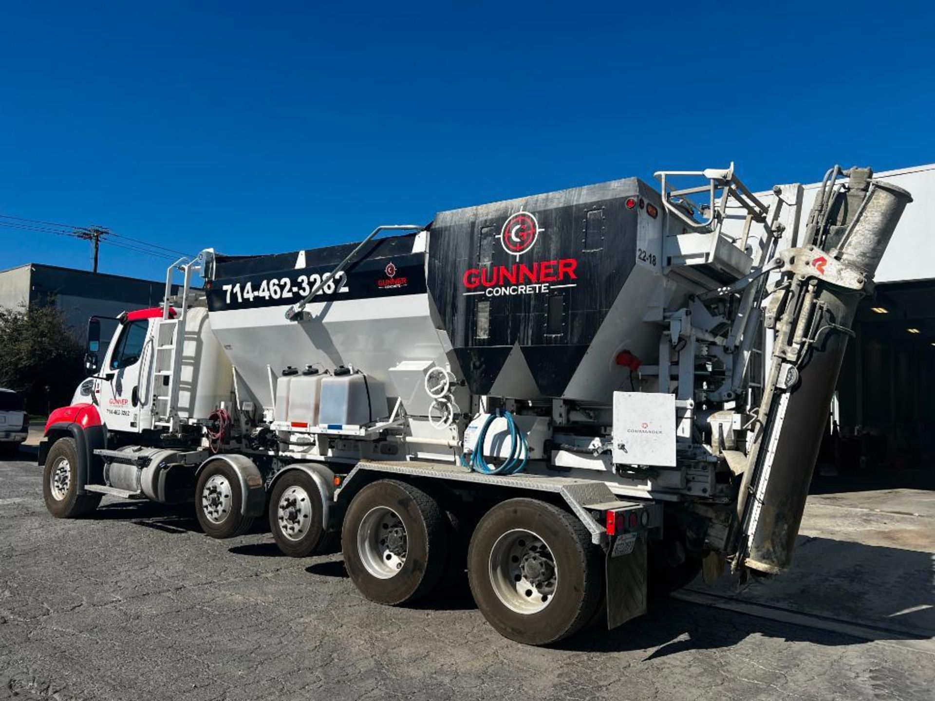 2022 ProAll P85 10-Yard Mobile Volumetric Concrete Mixer on 2023 Freightliner 114SD Tandem Axle - Image 4 of 46