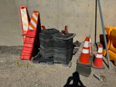 Channelizer Vertical Panels and Traffic Cones