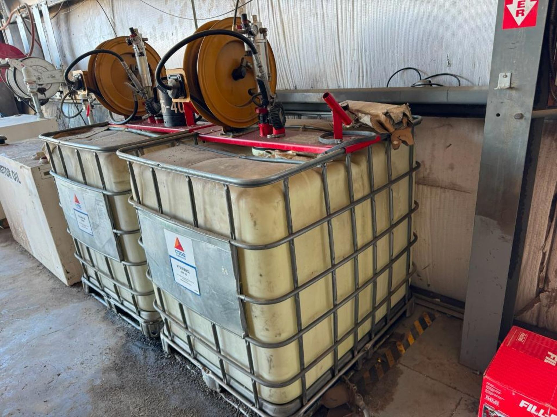 (2) IBC Tanks with Pumps and Hose Reel - Image 4 of 6