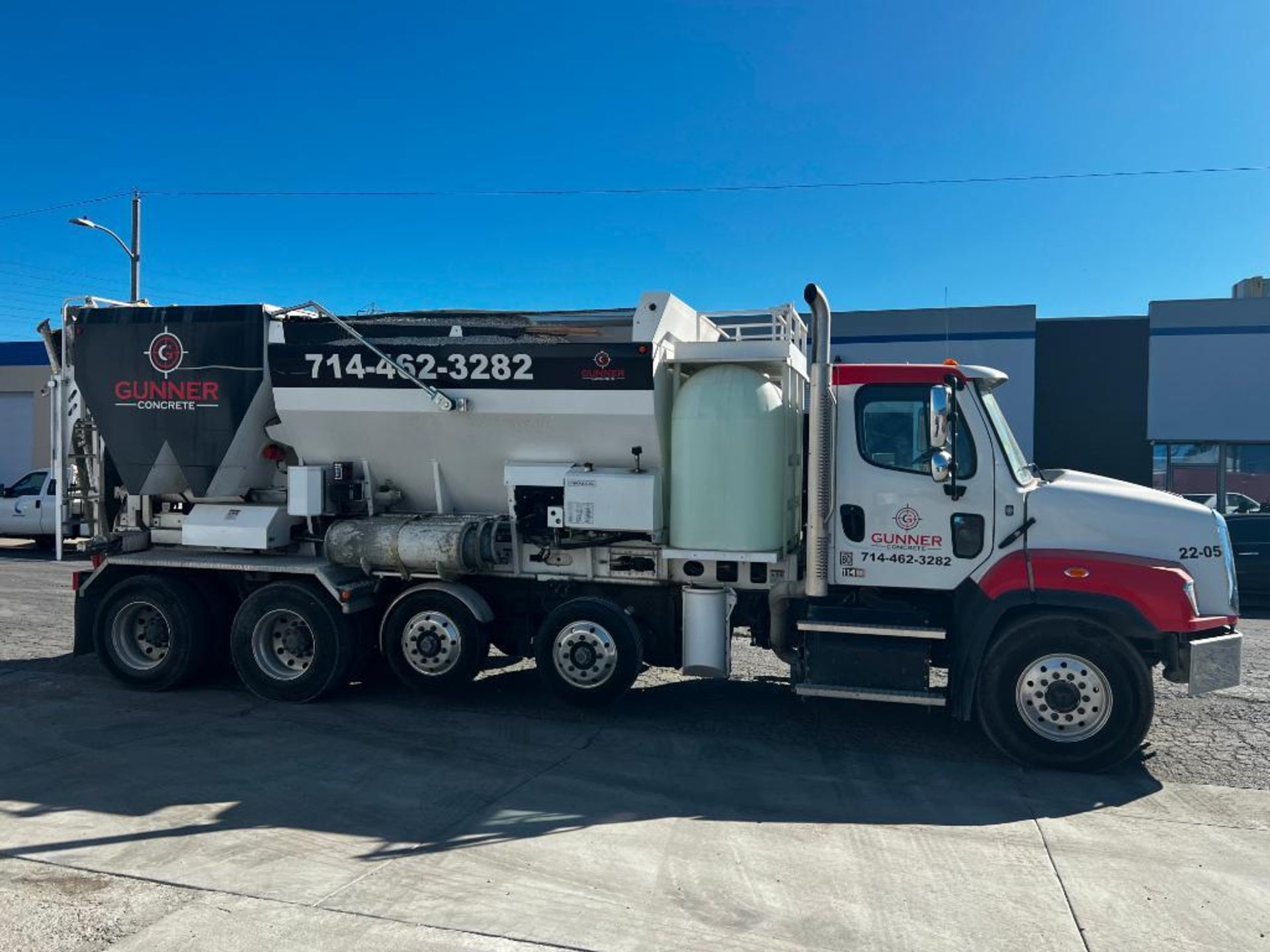 2022 ProAll P85 10-Yard Mobile Volumetric Concrete Mixer on 2023 Freightliner 114SD Tandem Axle - Image 9 of 49