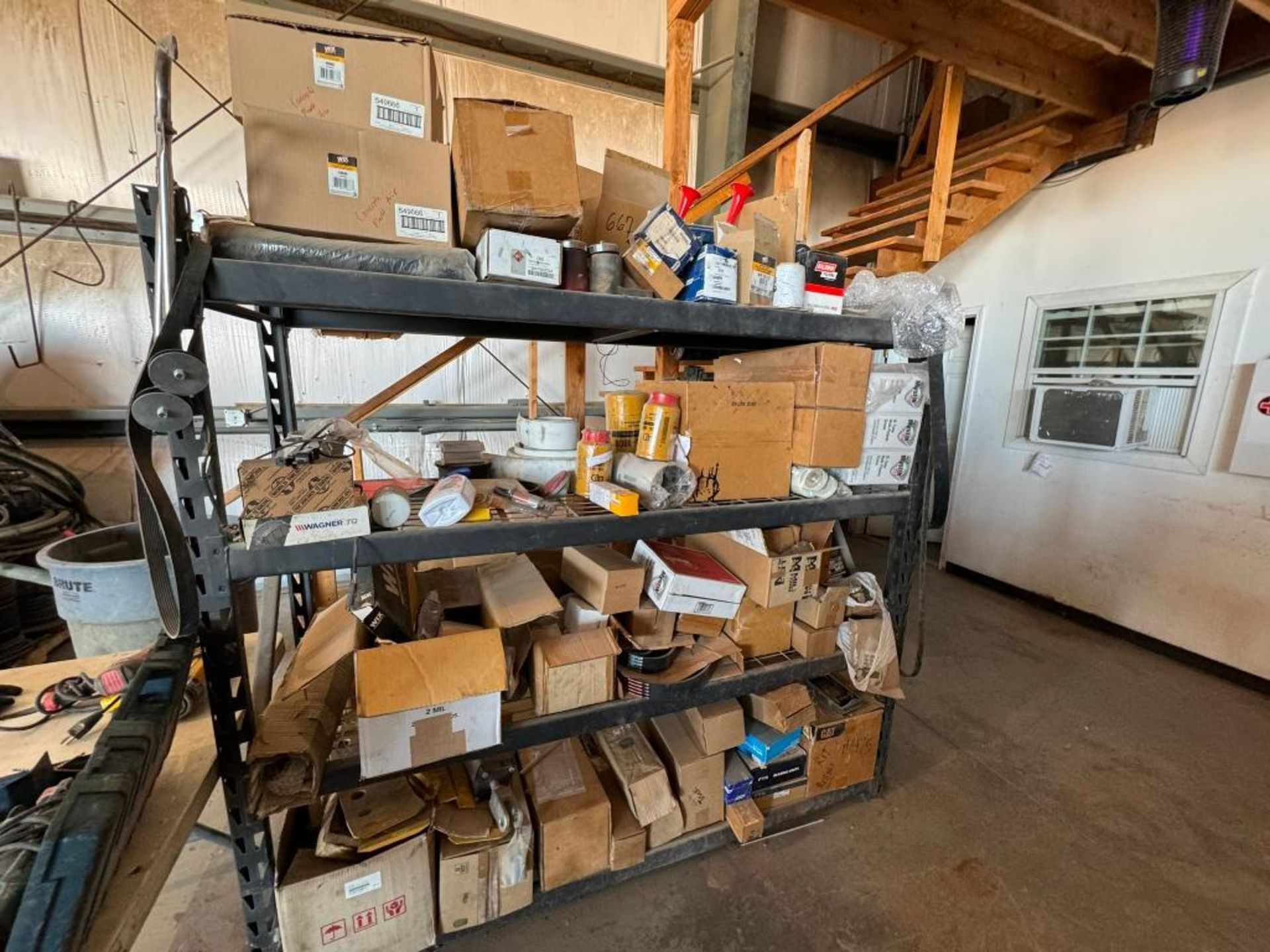 Pallet Rack with Contents of Equipment Parts and Filters - Image 2 of 3