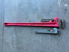 (2) Pipe Wrenches