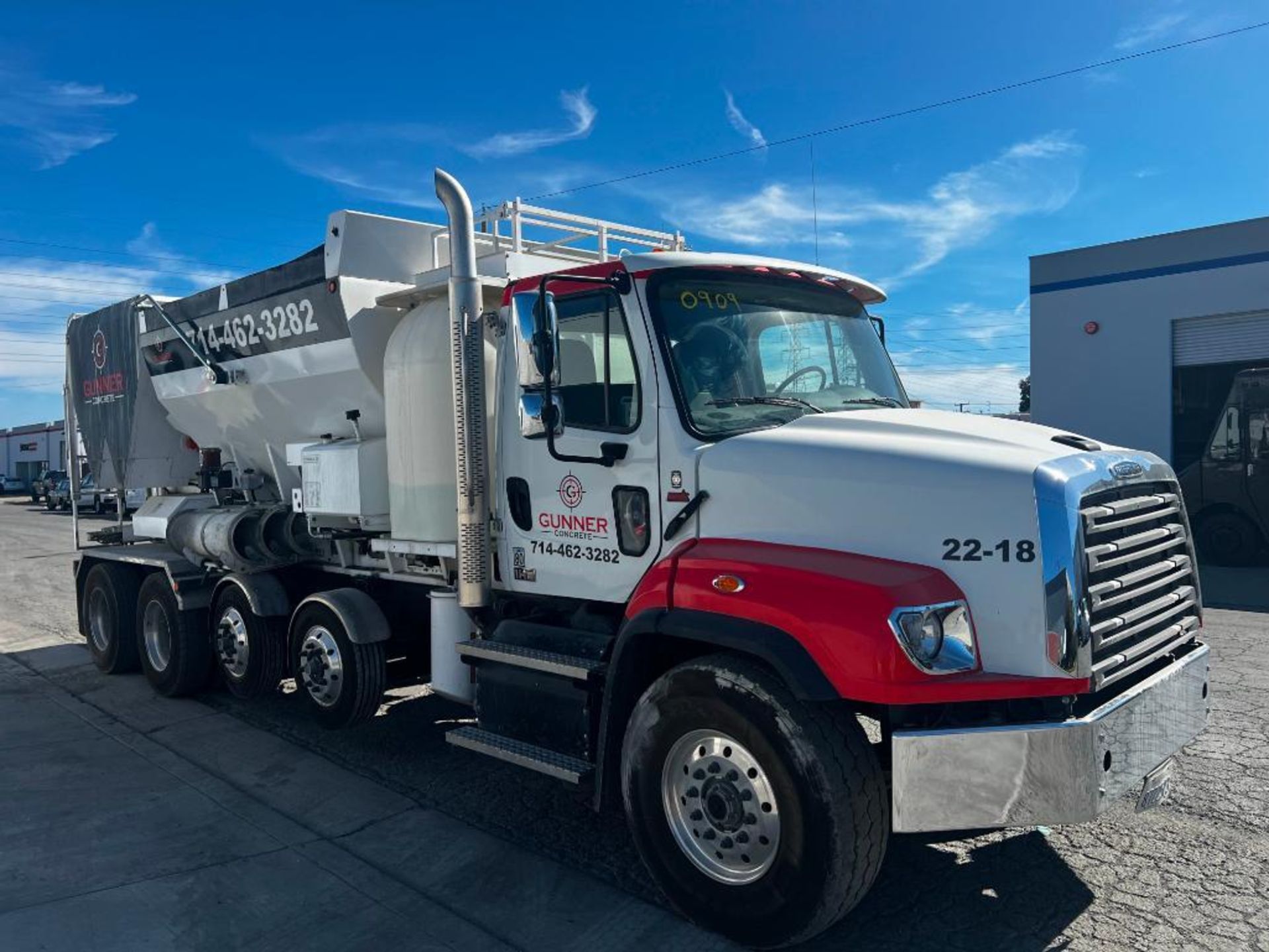 2022 ProAll P85 10-Yard Mobile Volumetric Concrete Mixer on 2023 Freightliner 114SD Tandem Axle - Image 2 of 46