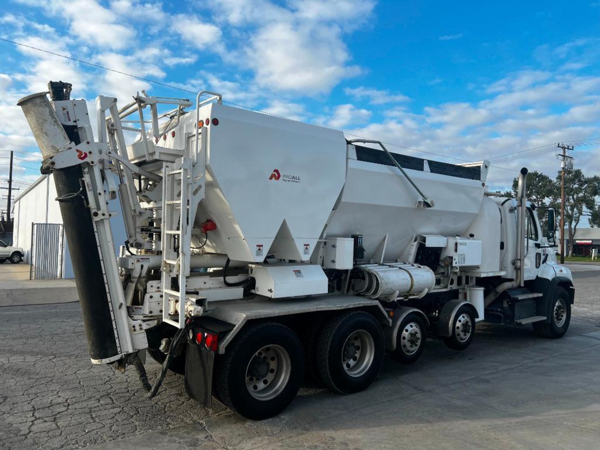 2022 ProAll P85 10-Yard Mobile Volumetric Concrete Mixer on 2023 Freightliner 114SD Tandem Axle - Image 3 of 45
