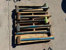 Pallet of Sledge Hammers