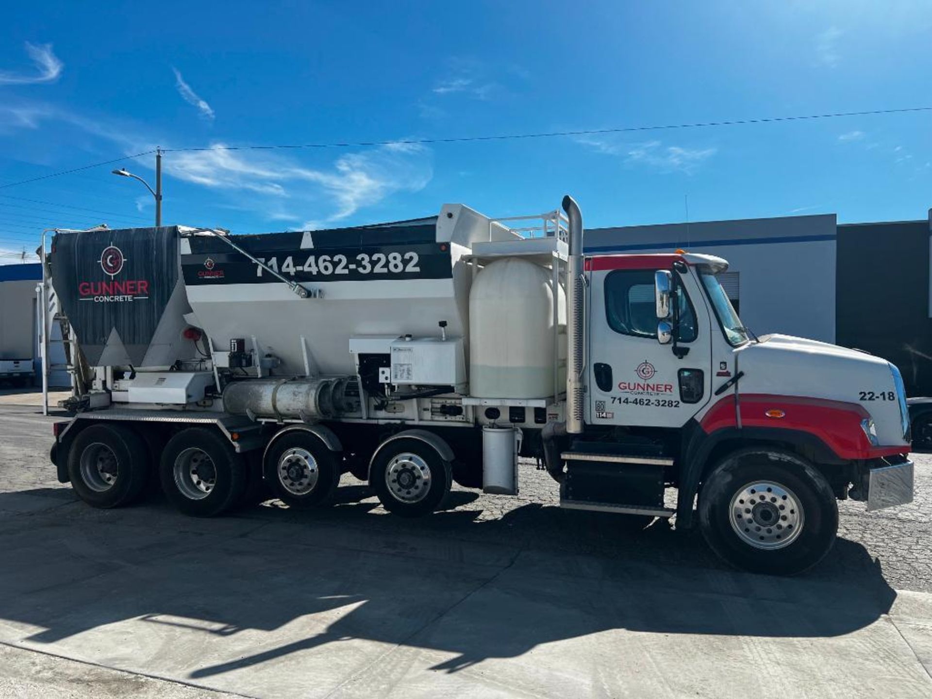 2022 ProAll P85 10-Yard Mobile Volumetric Concrete Mixer on 2023 Freightliner 114SD Tandem Axle - Image 7 of 46
