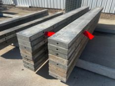 (9) 8" x 8', (8) 7" x 8' Wall-Ties Aluminum Concrete Forms