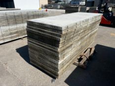 (20) 36" x 8' Wall-Ties Aluminum Concrete Forms