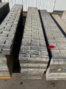 (10) 14" x 8' Durand Aluminum Concrete Forms