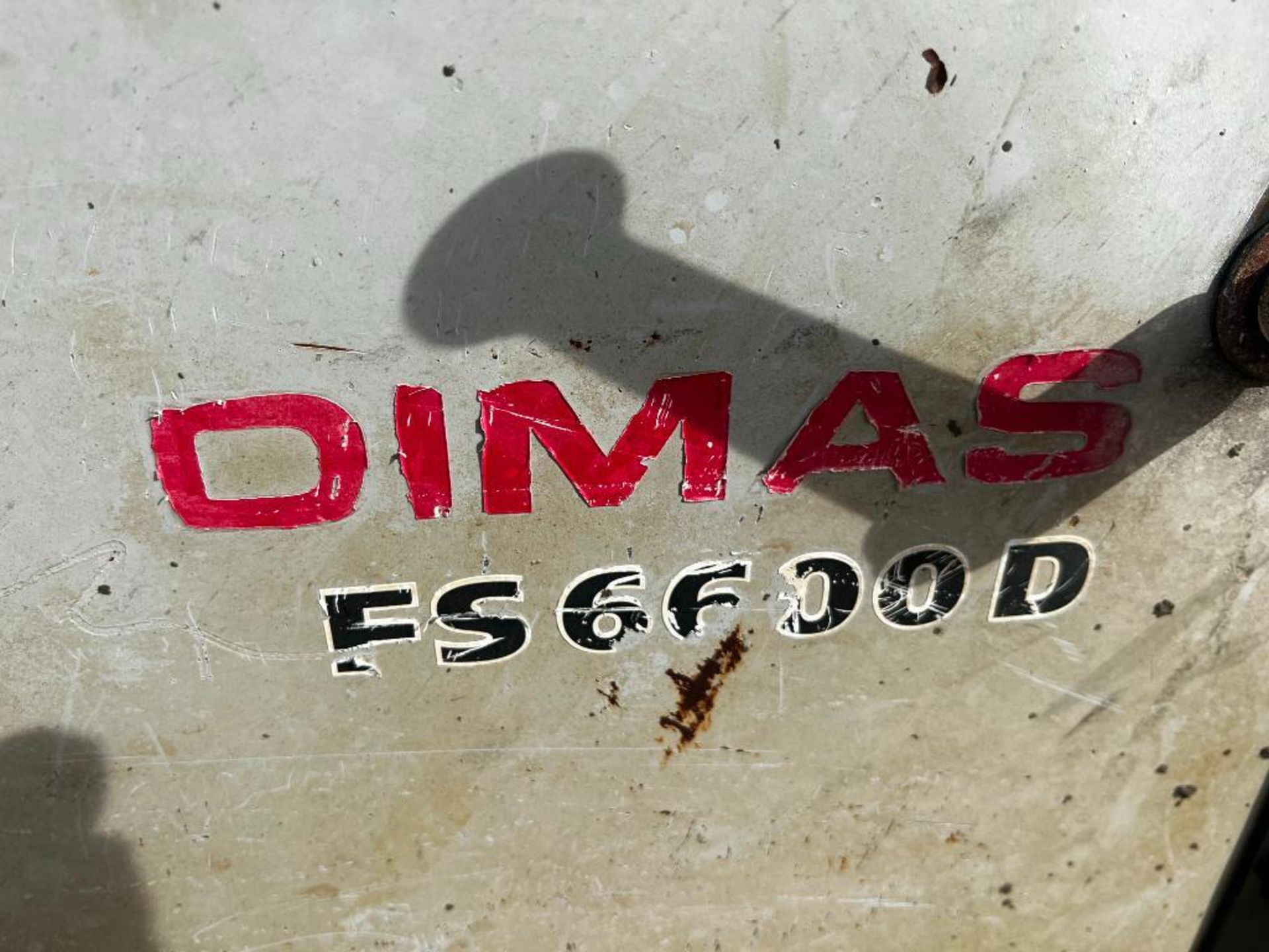 Dimas FS6600D Concrete Saw, Hours 1990 - Image 5 of 10