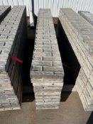 (11) 12" x 8' Durand Aluminum Concrete Forms