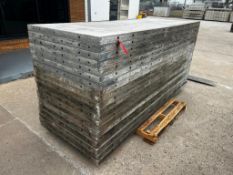 (20) 36" x 8' Wall-Ties Aluminum Concrete Forms