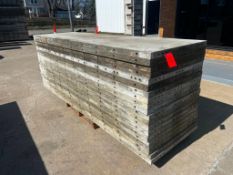 (20) 36" x 10' Wall-Ties Aluminum Concrete Forms