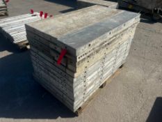 (21) 4' Fillers Durand Aluminum Concrete Forms