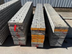 (10) 12" x 8' Durand Aluminum Concrete Forms