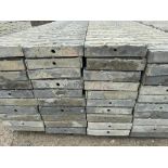 (20) 12" x 8' Textured Brick Aluminum Concrete Forms
