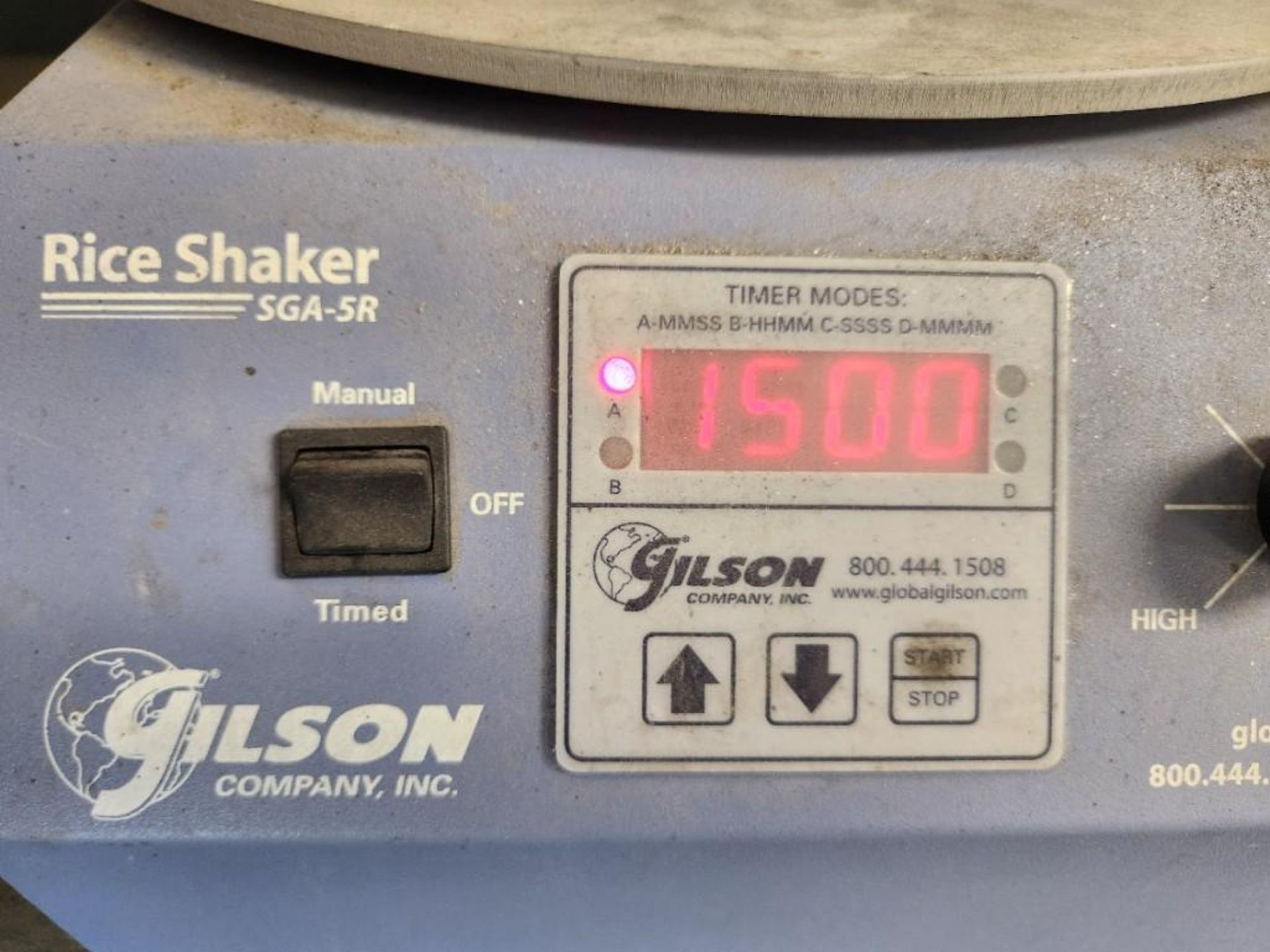 (2) Gilson Rice Shaker SGA-SR - Image 3 of 3