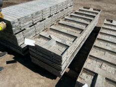 (8) 24" x 8' Western Vertibrick Aluminum Concrete Forms