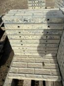 (11) 24" x 1' Textured Brick Aluminum Concrete Forms
