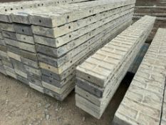 (25) 8" x 8' Textured Brick Aluminum Concrete Forms