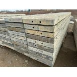 (20) 16" x 8' Textured Brick Aluminum Concrete Forms