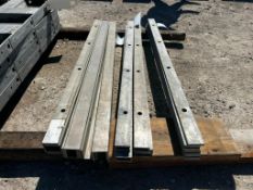 (6) 2" (6) 1" (9) .5" x 4' Western Smooth Aluminum Concrete Forms