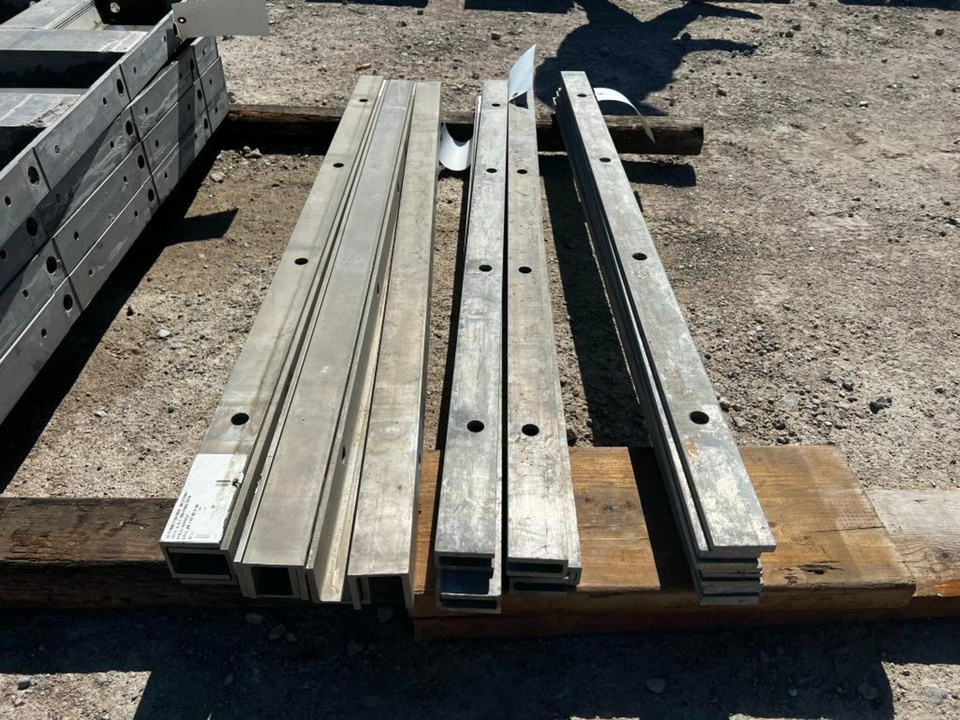 (6) 2" (6) 1" (9) .5" x 4' Western Smooth Aluminum Concrete Forms