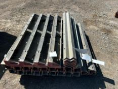 (6) 4' Angles Western Smooth Aluminum Concrete Forms